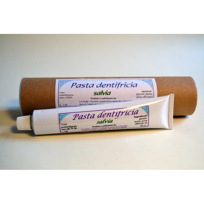 Dentifricio alla salvia Dentifricio alla salvia