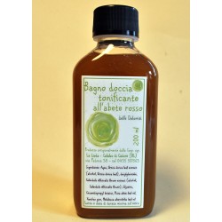 Bagno doccia tonificante all'abete rosso